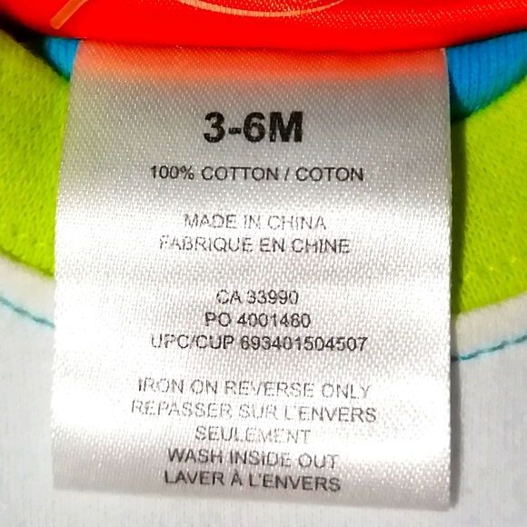 🔥SALE🔥 TMNT "100% Hero! Cape Unnecessary" Boy's Pajamas Set Sizes 3-6M, 6-12M - Picture 8 of 9